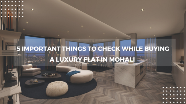 Healthy Living Blog Banner luxury flat in mohali